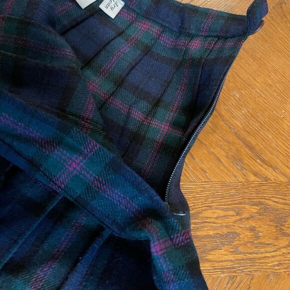 Pendleton Womens Skirt Plaid Authentic Tartan Virgin Wool Size 6 USA Vintage - Picture 8 of 10